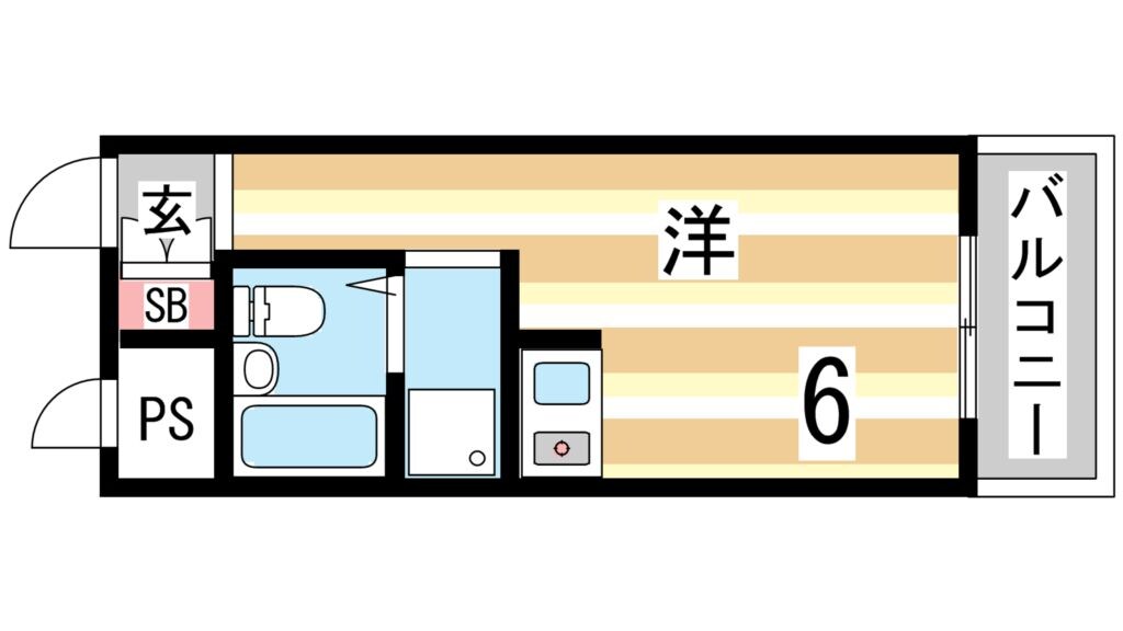 物件間取画像
