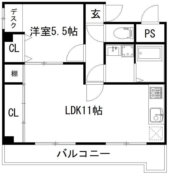 岡本駅 徒歩7分 3階の物件間取画像