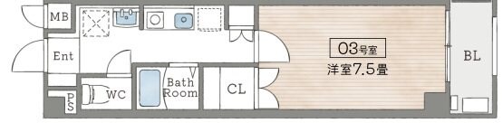 ララソル芦屋の物件間取画像