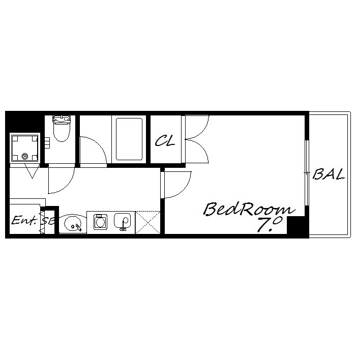 グランデアステール芦屋の物件間取画像