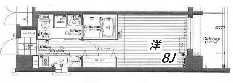 ラナップスクエア神戸ハーバープライムの物件間取画像