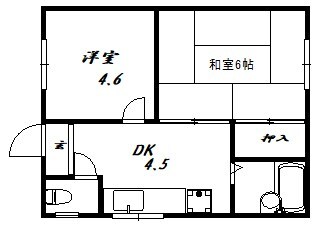 メゾンフローラの物件間取画像