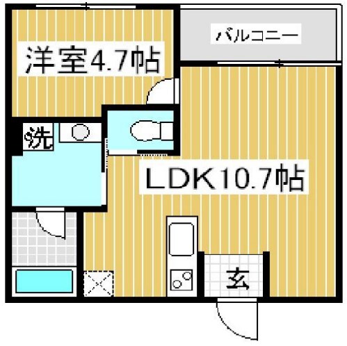 プリオーレリベルタの物件間取画像