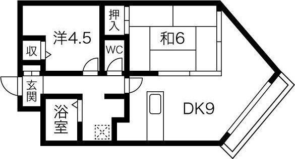 グロリオーサ門戸の物件間取画像