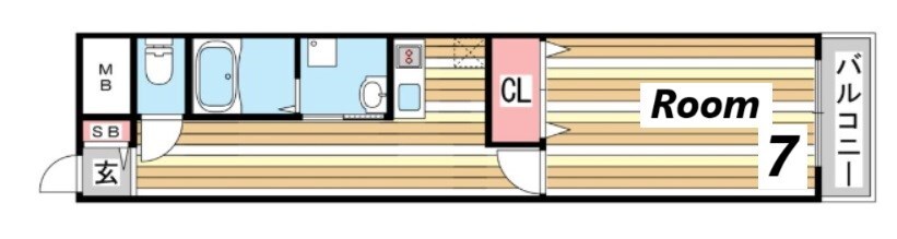 住吉駅 徒歩2分 1階の物件間取画像