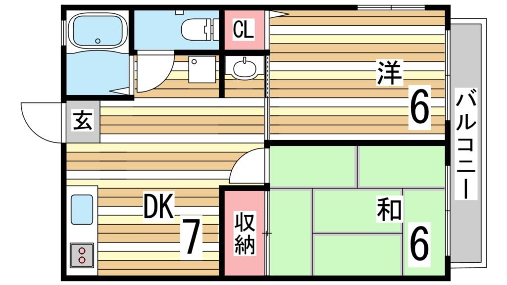 甲南山手駅 徒歩9分 2階の物件間取画像