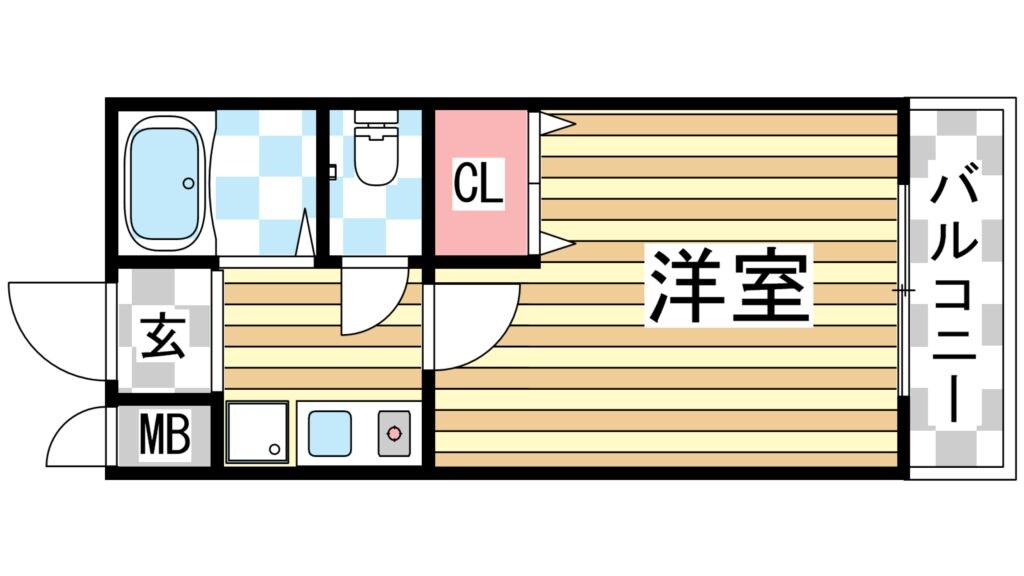 マイルドコートの物件間取画像