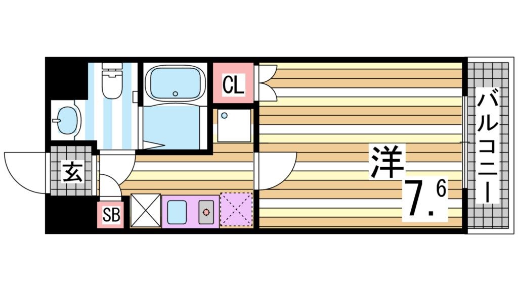 エヴァ名谷の物件間取画像