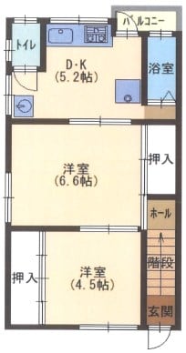 永楽荘の物件間取画像