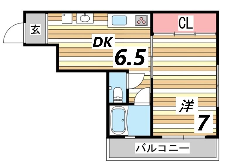 岡本駅 徒歩5分 3階の物件間取画像