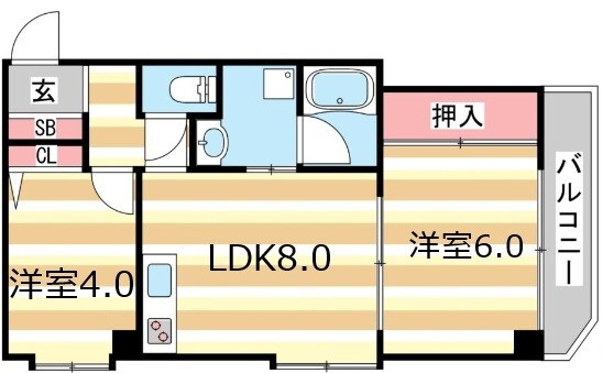 サンビルダー青谷の物件間取画像