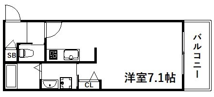 ワコーレヴィータ甲子園口の物件間取画像