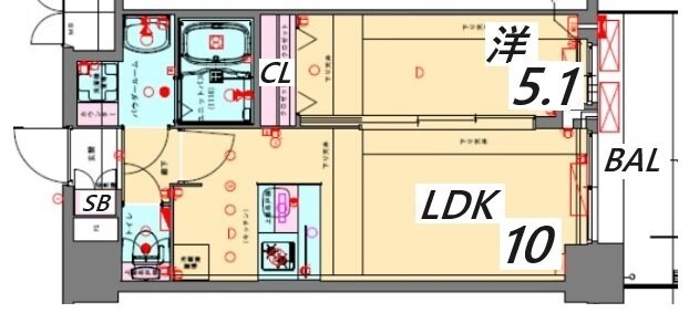 兵庫駅 徒歩7分 3階の物件間取画像