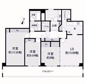 芦屋ロイヤルホームズの物件間取画像
