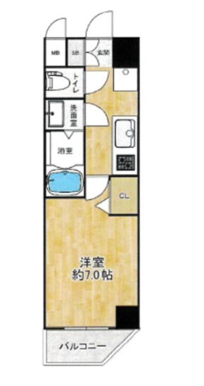 春日野道駅 徒歩5分 10階の物件間取画像