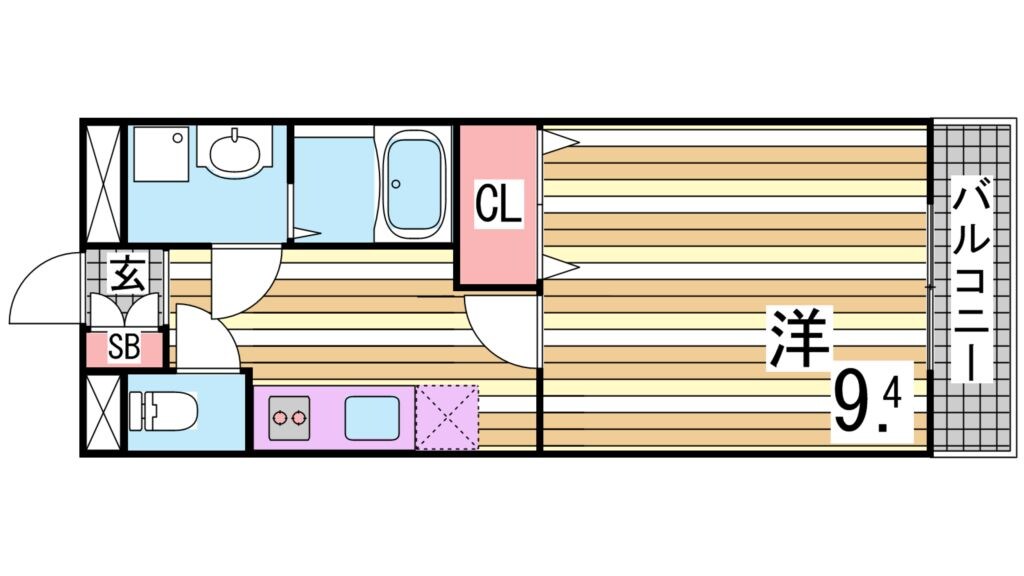 岡場駅 徒歩2分 3階の物件間取画像