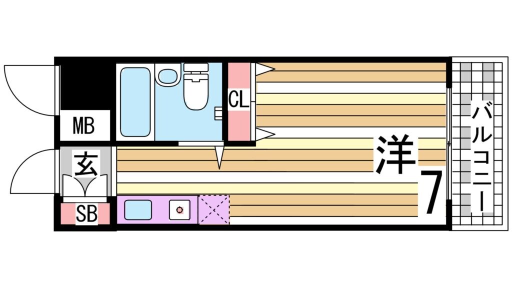 舞子駅 バス10分  多聞団地口下車：停歩1分 4階の物件間取画像