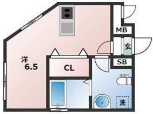 モリス六甲の物件間取画像