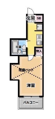 三ノ宮駅 徒歩12分 4階の物件間取画像