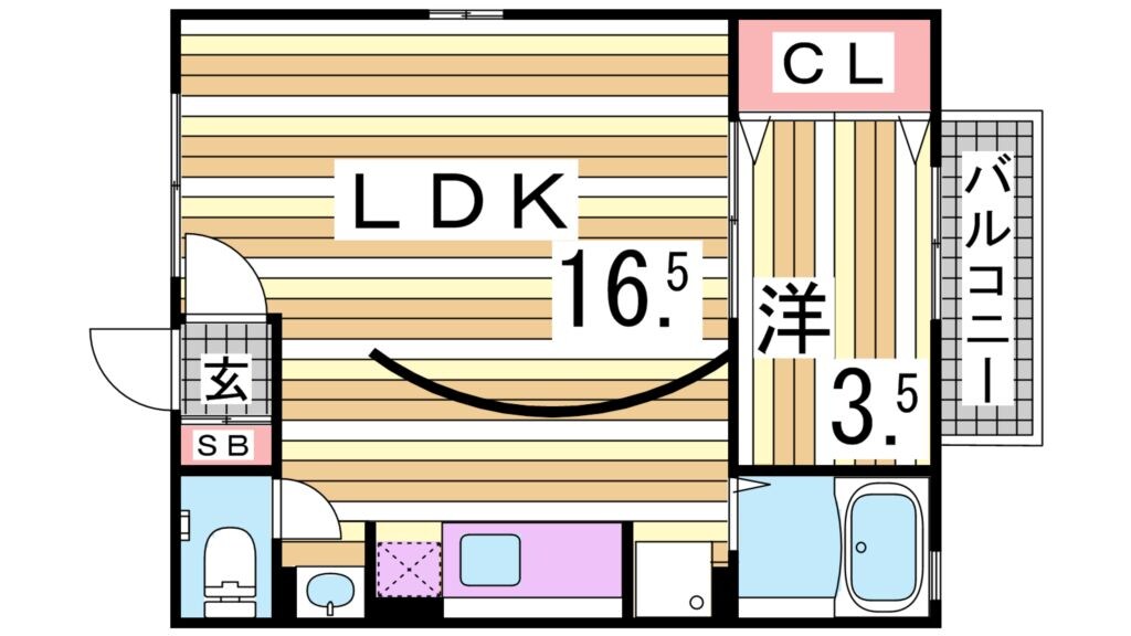 谷上駅 徒歩5分 1階の物件間取画像