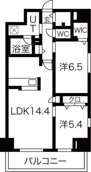 グランリベレ明石の物件間取画像