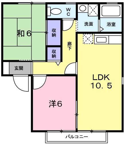 オークパークの物件間取画像