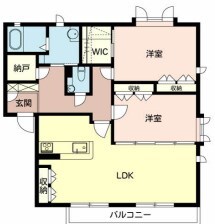 大久保駅 徒歩12分 2階の物件間取画像