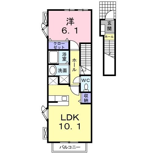 ハーベスト　スクエア壱番館の物件間取画像