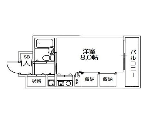 兵庫駅 徒歩5分 2階の物件間取画像