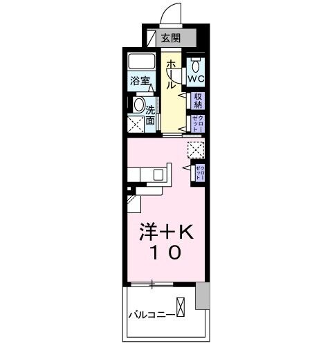 ラ・ロゼベールIIの物件間取画像