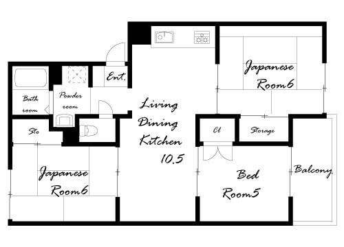 ブエナビスタの物件間取画像