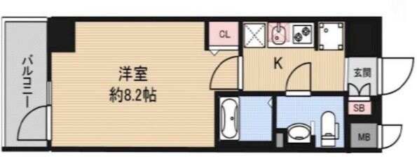 兵庫駅 徒歩7分 6階の物件間取画像