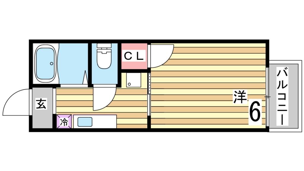 芦屋駅 徒歩5分 2階の物件間取画像