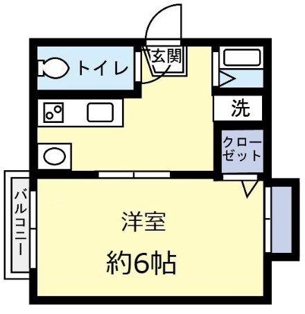 コンフォート須磨の物件間取画像