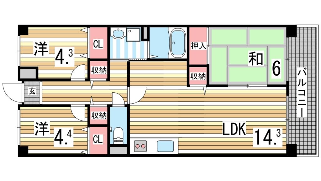 神戸駅 徒歩20分 2階の物件間取画像