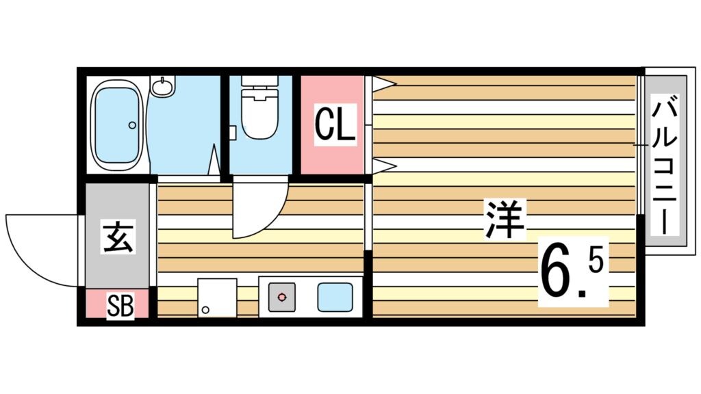 アイズ・ヴィラ岡本の物件間取画像