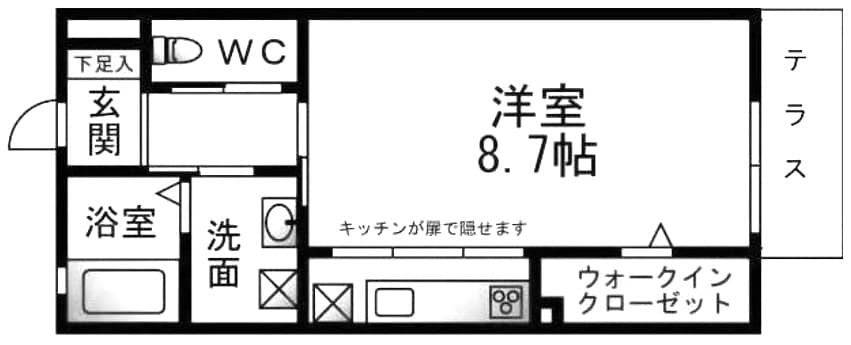 コスタデ須磨浦の物件間取画像