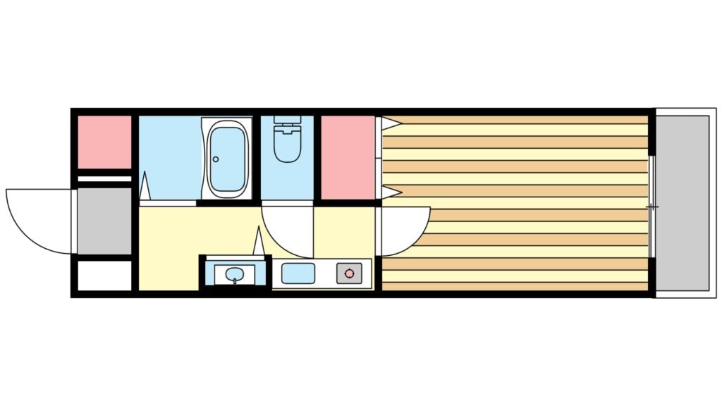 神戸駅 徒歩5分 4階の物件間取画像