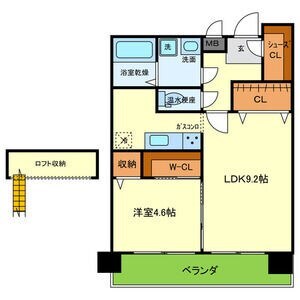 新長田駅 徒歩4分 3階の物件間取画像