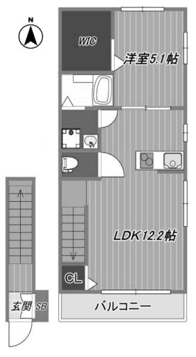 NET-K垂水の物件間取画像