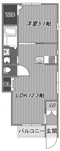 NET-K垂水の物件間取画像