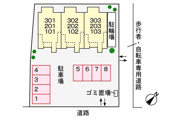 西二見駅 徒歩5分 3階の物件内観写真