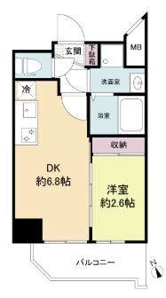 兵庫駅 徒歩7分 7階の物件間取画像