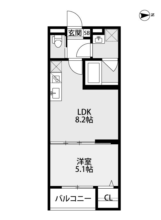 垂水駅 徒歩10分 2階の物件間取画像