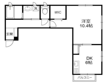 大久保駅 徒歩7分 2階の物件間取画像