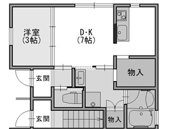 東垂水駅 徒歩5分 1階の物件間取画像