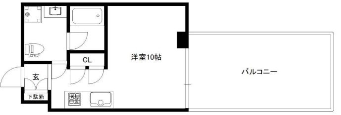 六甲道駅 徒歩3分 3階の物件間取画像