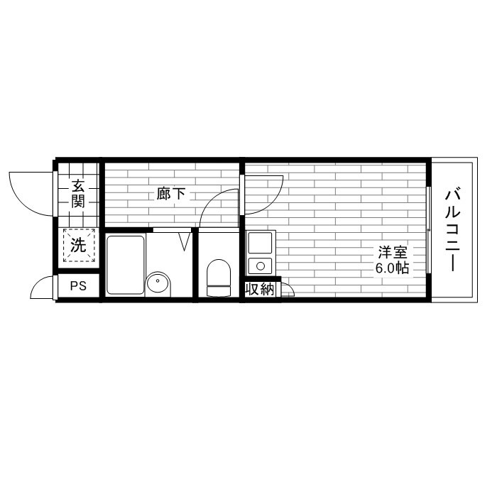 朝霧駅 徒歩9分 2階の物件間取画像