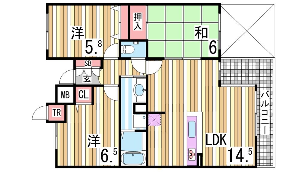 セントファミーユ西神戸ノースフィールドの物件間取画像