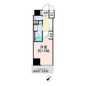 花隈駅 徒歩3分 2階の物件間取画像